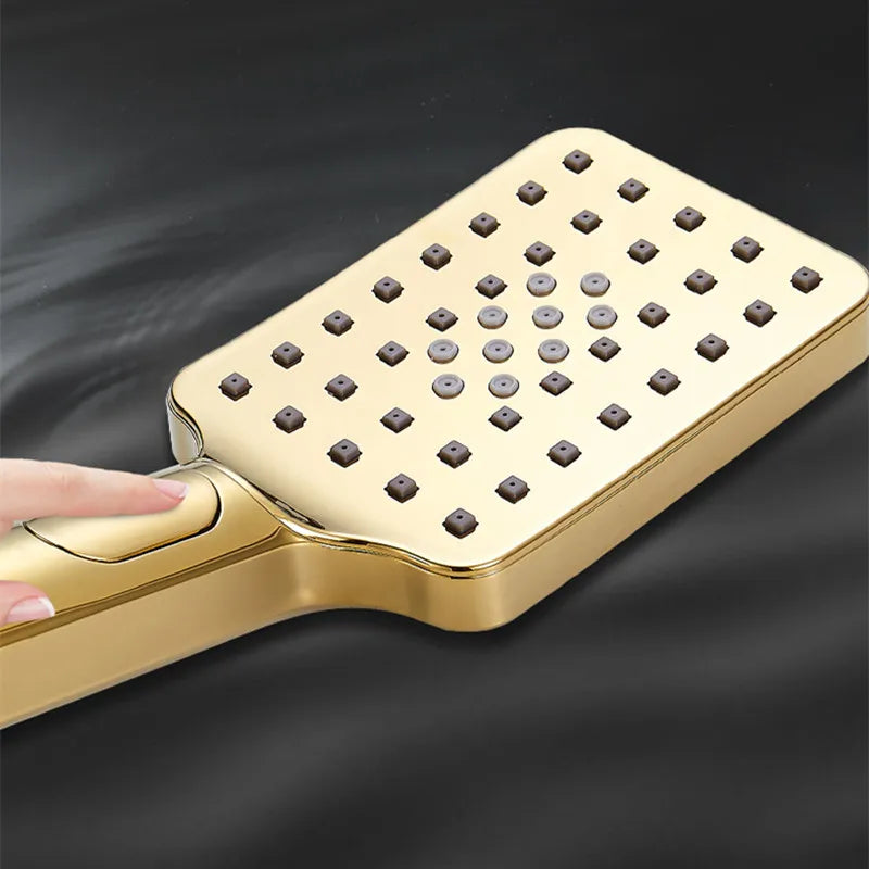 New 2024-2025 Chrome Digital Bathroom Shower System for Bathroom Accessories Brass Bathroom Mixer Faucet Thermostatic Digital Shower Set Plus FREE SHIPPING