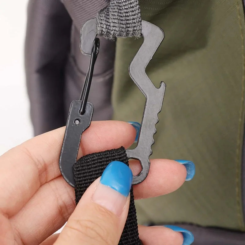 Retractable Keychain Heavy Duty with Phone Clip Fastener Tactical ID Badge Reel Strap Holder Universal Retractable Cord KeyRing