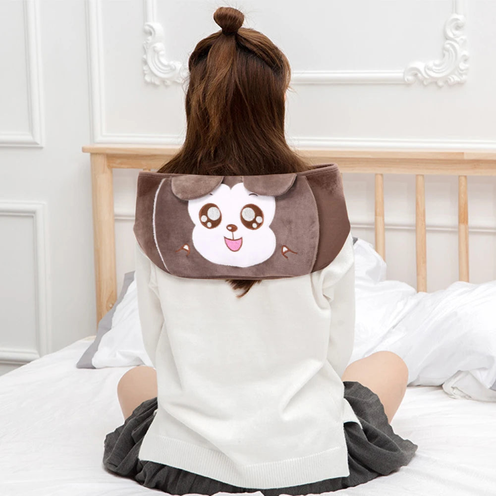 2Pcs Hot Water Bag Waist Cover Belt Stomach Abdominal Warming Band Hot Water Bottle Bag Warm Waist Cover Belt for Neck Back Hand