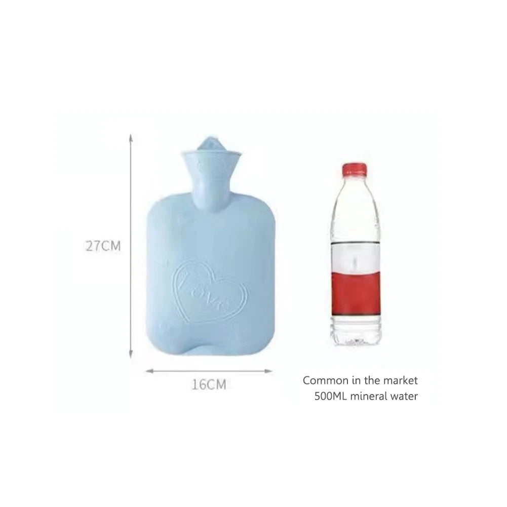 2Pcs Hot Water Bag Waist Cover Belt Stomach Abdominal Warming Band Hot Water Bottle Bag Warm Waist Cover Belt for Neck Back Hand