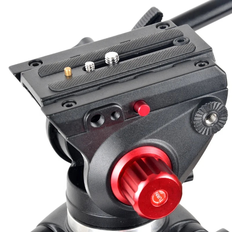 professional camera tripod stand for phone 1.8M aluminum heavy duty floor standing photography with 1/4 & 3/8 screws