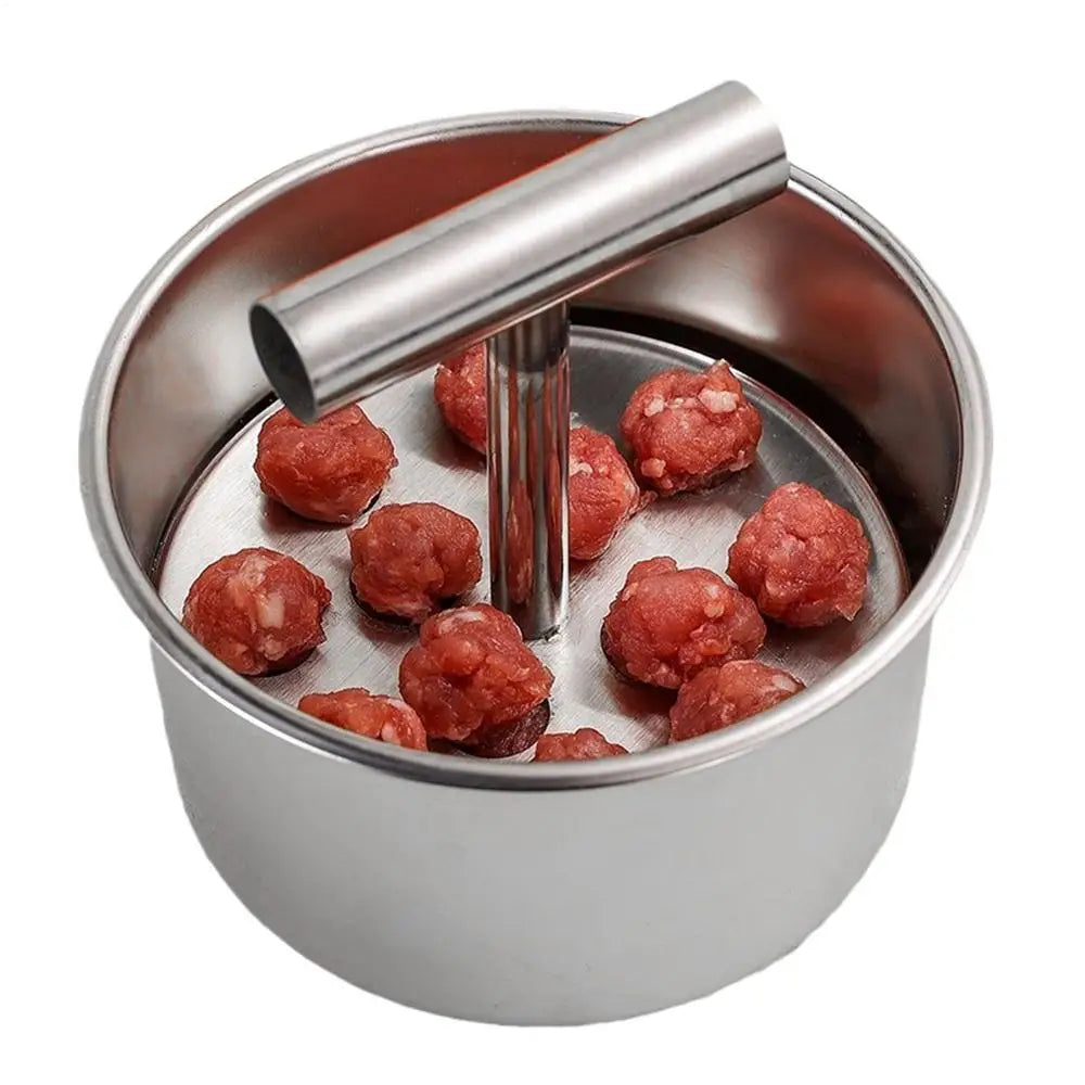 Meatball Maker Kitchen Extruded Meatball Making Tool Frikadeller Maker Meat Ball Mold Stainless Steel Meatball Shaper Gadgets