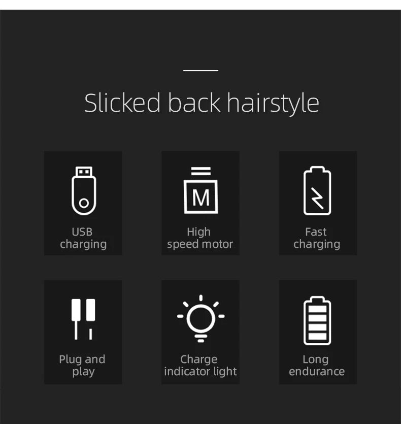 Kemei Mini Clippers Men's Beard Trimmer Zero Gapped T-Blade Hair Cutting Machine Cordless Professional clippers KM-1757