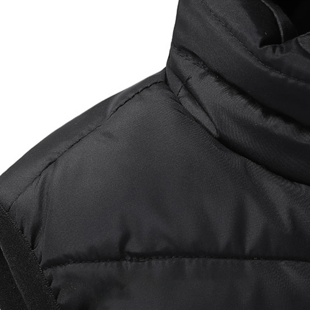 21 Zone Heating Vest Men's USB Infrared Thermal Jacket Smart Heating Clothes New Winter Cold-proof Thick Sleeveless Coat Hiking