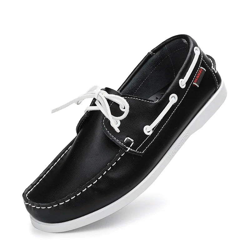 SEBAGO DOCKSIDES NEW 2024 Mens Casual Genuine Suede Leather Docksides Classic Boat Shoes Loafers Shoes Handmade shoes High Quality Tenis Masculino Adult