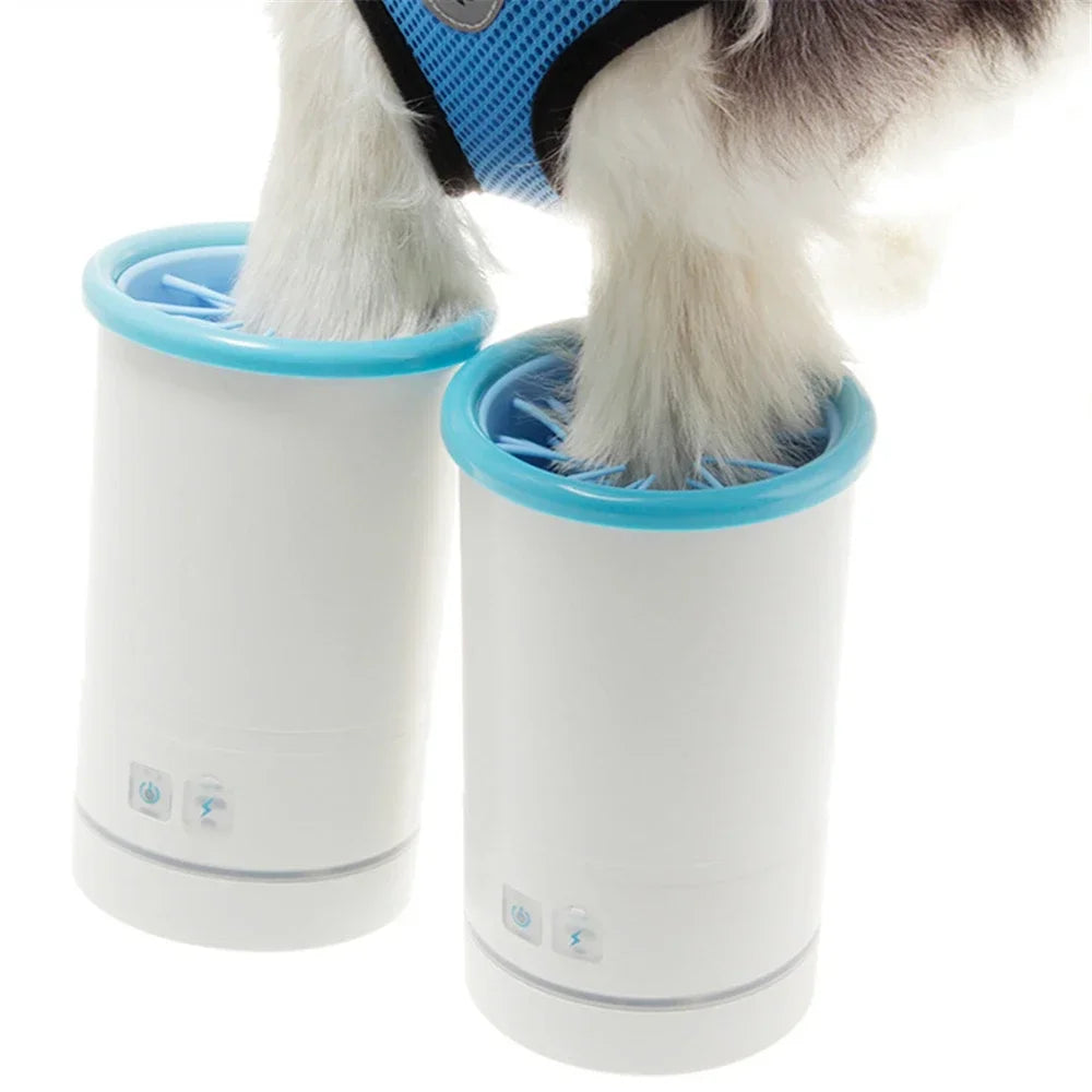 Pet Foot Cleaning Cup Quickly Wash Low Noise Dog Cat Washer Paw Cleaner 3.7V Automatic Electric Portable Pet Cleaner Accessories