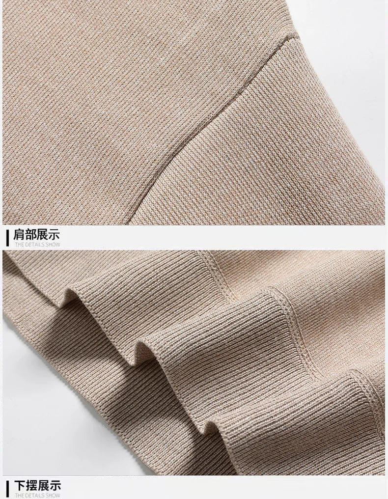 New Collection 2024-2025 Basic Warm Sweater for Men Winter Casual Pullover Warm Turtleneck Sweater Velvet Thick Solid Slim Bottoming Shirt Homme