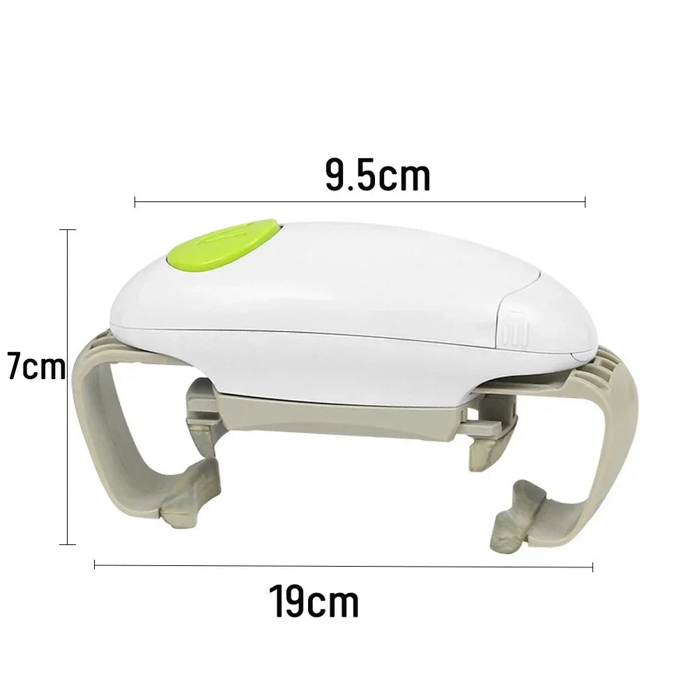 Automatic Can Opener One Jar Bottle Opener Electronic Hands Free Battery Operated Kitchen Beer Bottle Open Tool