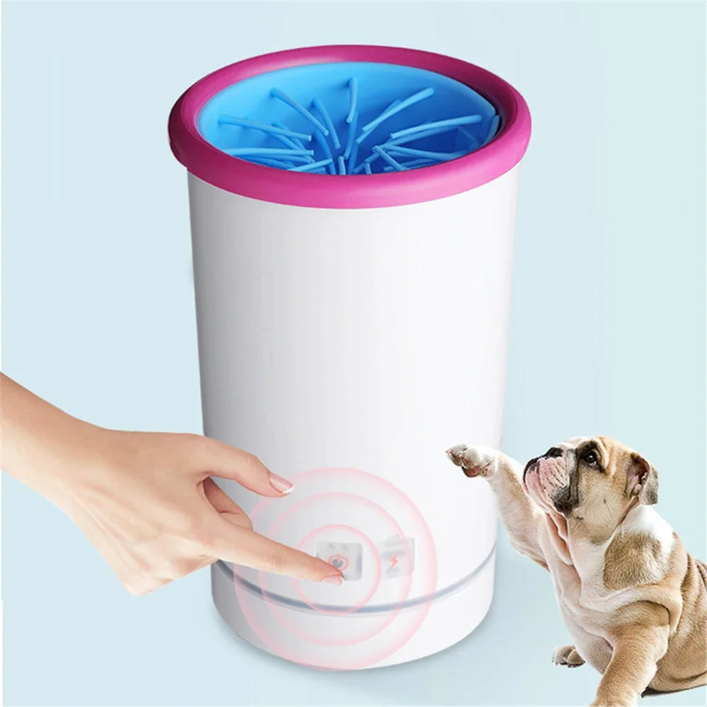 Pet Foot Cleaning Cup Quickly Wash Low Noise Dog Cat Washer Paw Cleaner 3.7V Automatic Electric Portable Pet Cleaner Accessories