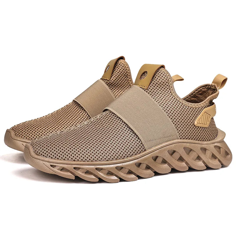 Summer Plus Size 39-46 Men Shoes Breathable Sneakers Casual Mesh Shoes Non-slip Walking Shoes Lightweight Footwear  Extra
