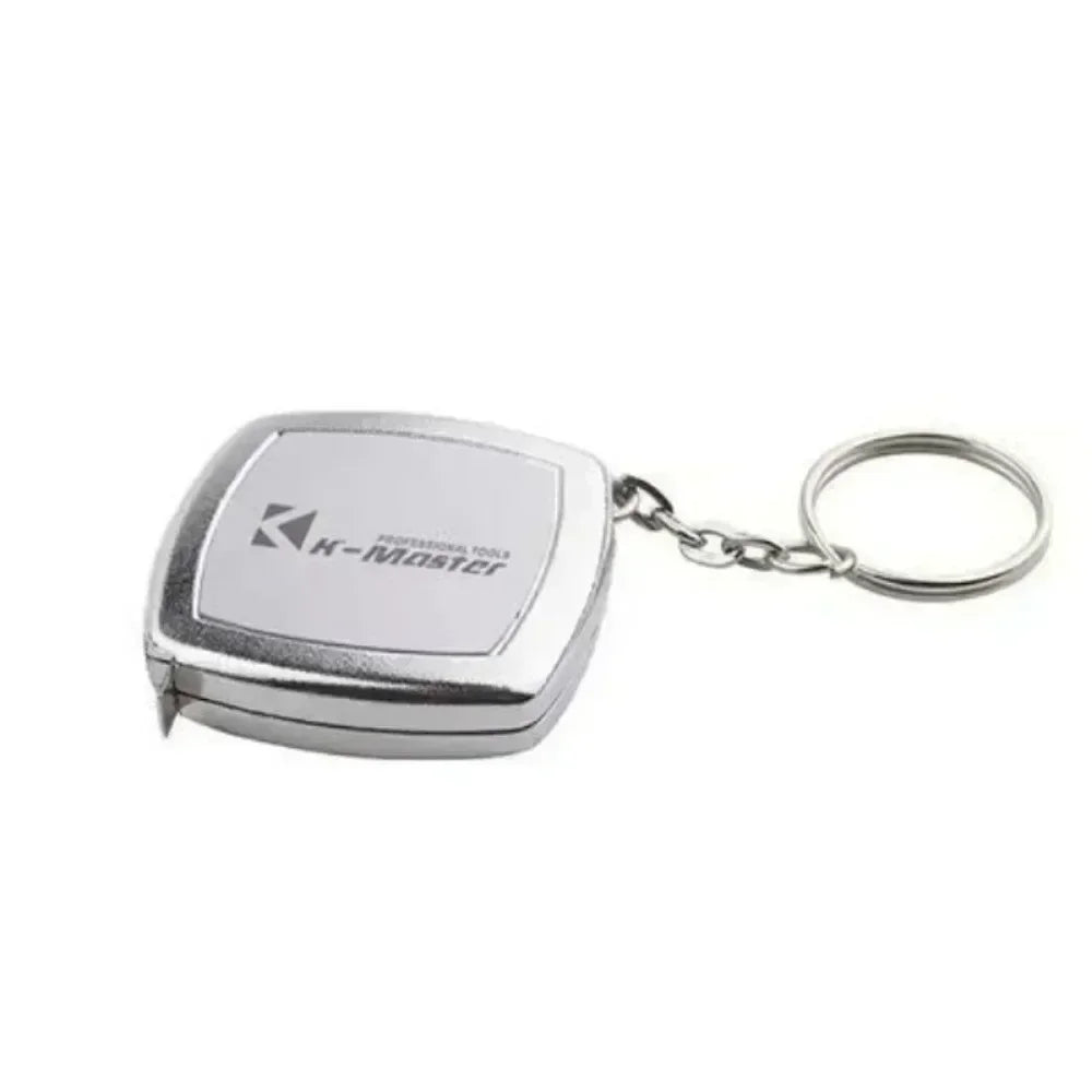2 Meters Small Tape Measures Metric and Imperial System Key Ring Mini Steel Tape Measure Pocket Portable Compact Carry Around
