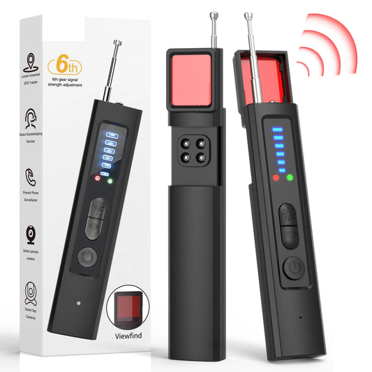 New 2025-2026  Hidden Camera Detector, Infrared Scanning, GPS & Eavesdropping Detection, Adjustable Sensitivity, for Hotel/Car/Room Privacy