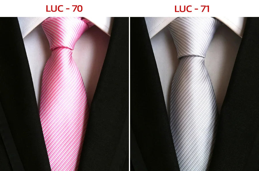 8cm Men's Tie Silk Plaids Floral Luxury Necktie Striped Ties For Men Business Formal Dresses Wedding Accessories Boy Tie