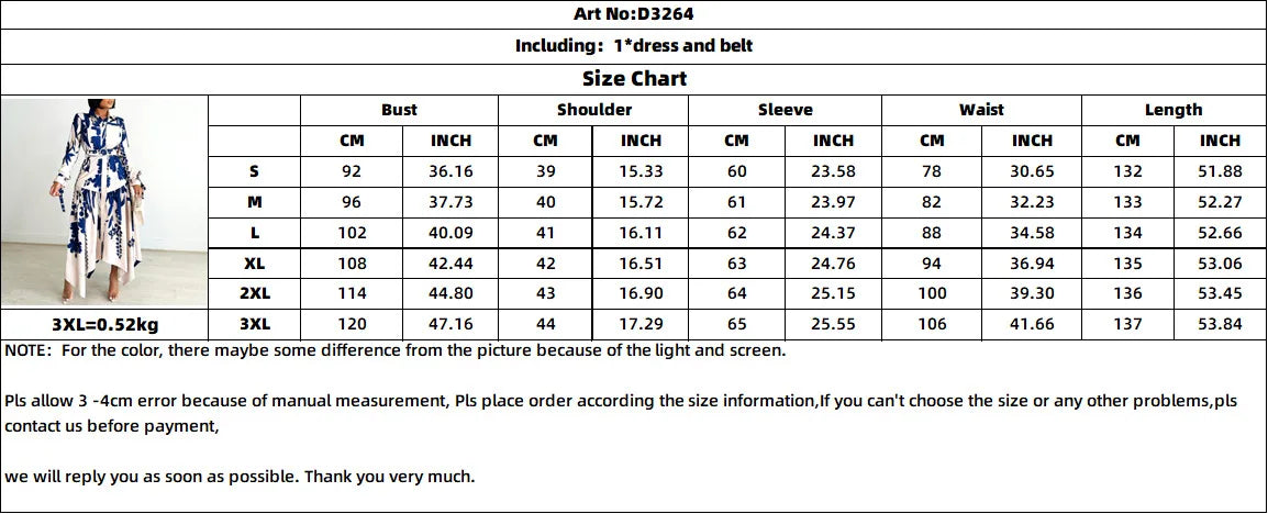Brand new collection 2024-2025 Europe Plus-size Women's Fashion Fashion New Temperament Printed Irregular Lapel Dress Y2k Dress