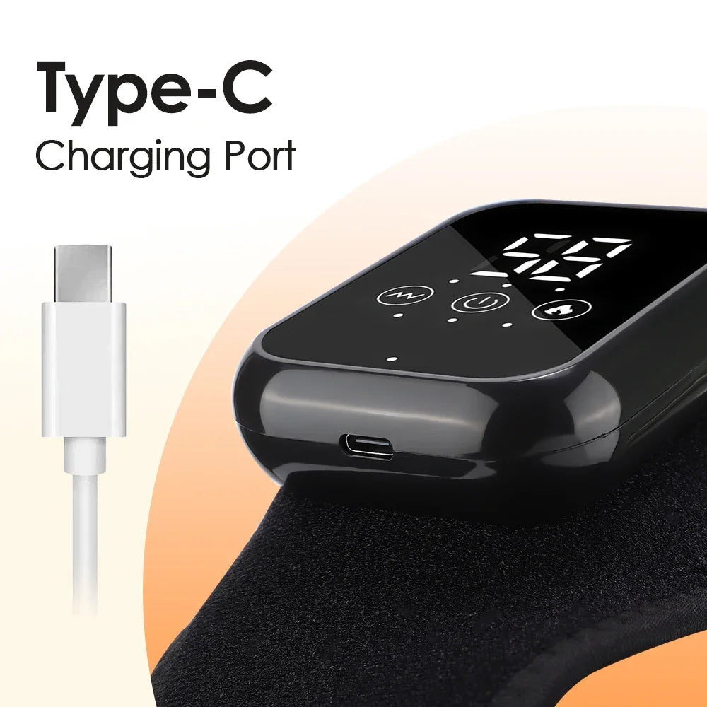 Heating Ankle Massage Belt Electric Hot Compress Vibration Massage Hand Wrist & Foot Ankle Guard Band Carpal Wrap Support Brace