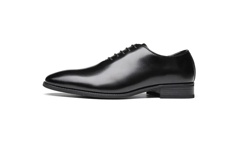 2024 Newest Men Dress Shoes Vintage Designer Business Office Lace-Up Dress Shoes Men Genuine Leather Oxford Shoes For Men