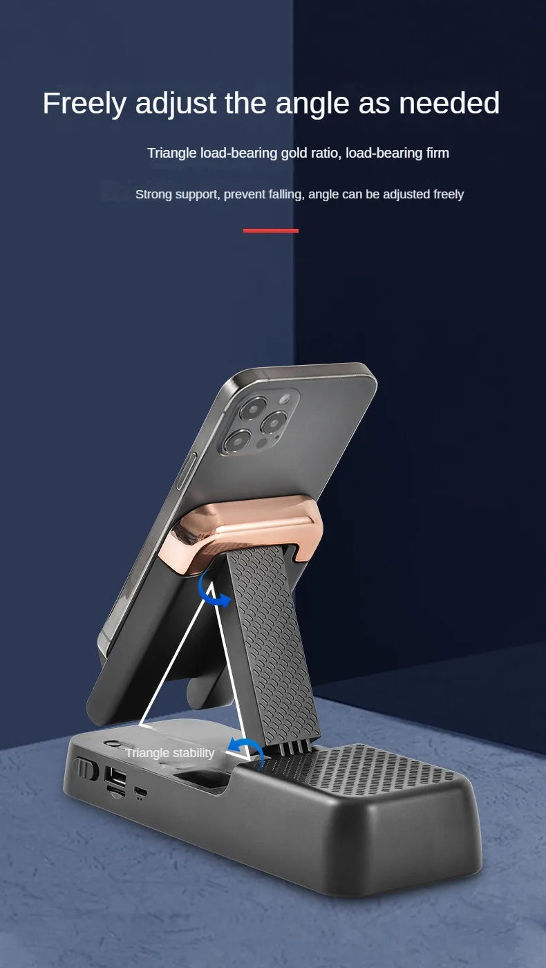 Multifunctional desktop cell phone stand lazy tablet with bluetooth sound desktop stand