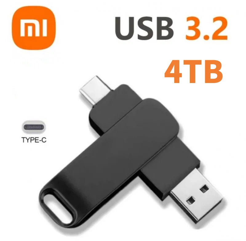 Xiaomi 16TB Flash Drive Usb 3.2 Super High Speed Metal Transfer U Disk Pen Drive Waterproof Type C Disk SSD USB Drive Disk WHEN YOU BUY ONE WE WILL OFFER YOU A FREE LAPTOP STAND GIFT ORDER NOW BEFORE THIS PROMOTION END