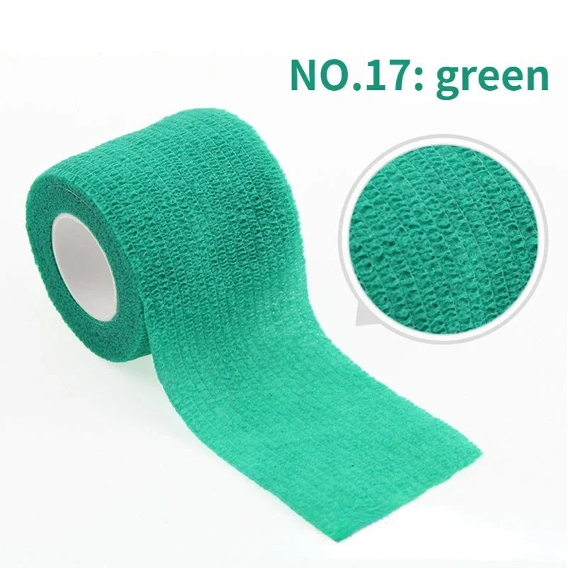 Elastic Bandage Sports Elastoplast Self Adhesive Tape Protect Wrist Palm Finger Arm Shoulder Knee Ankle Pets Leg Safety