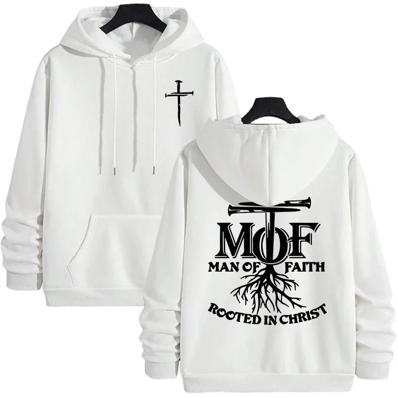 Jesus Christ Print Men Plus Size Hoodie Casual Sport Fashion Outdoor Street  Autumn Winter Sweatshirt Clothing Top 2025 -2026