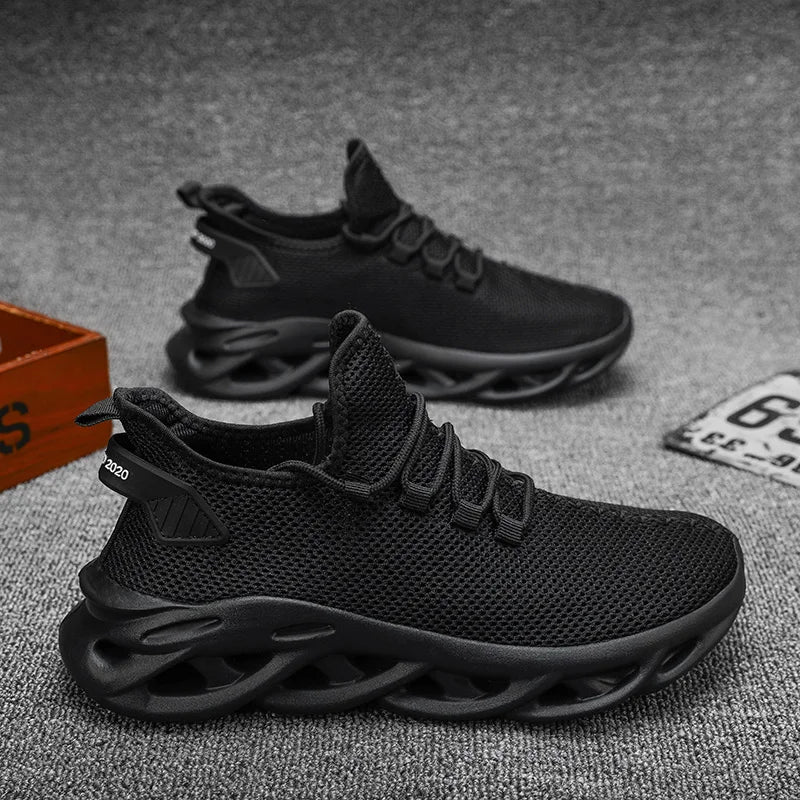 MAEDEF Casual Shoes Men Sneakers Running Shoes Non-slip Mesh Breathable Summer Outdoor Sports Shoe Anti Slip Walking Male Shoes