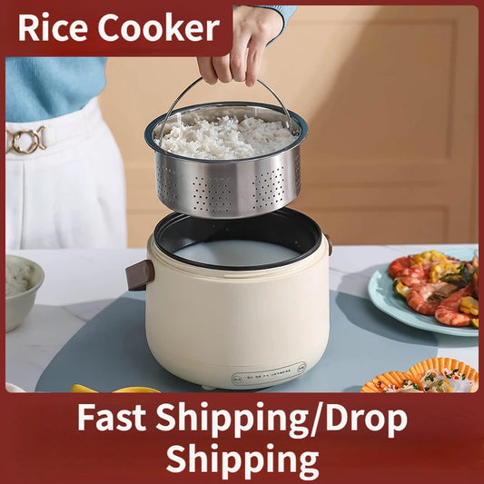 220V Electric Sugar Drained Rice Cooker Home Non-stick Electric Low Sugar Rice Cooker & Sugar draining inner Multi Cooker 1.7L