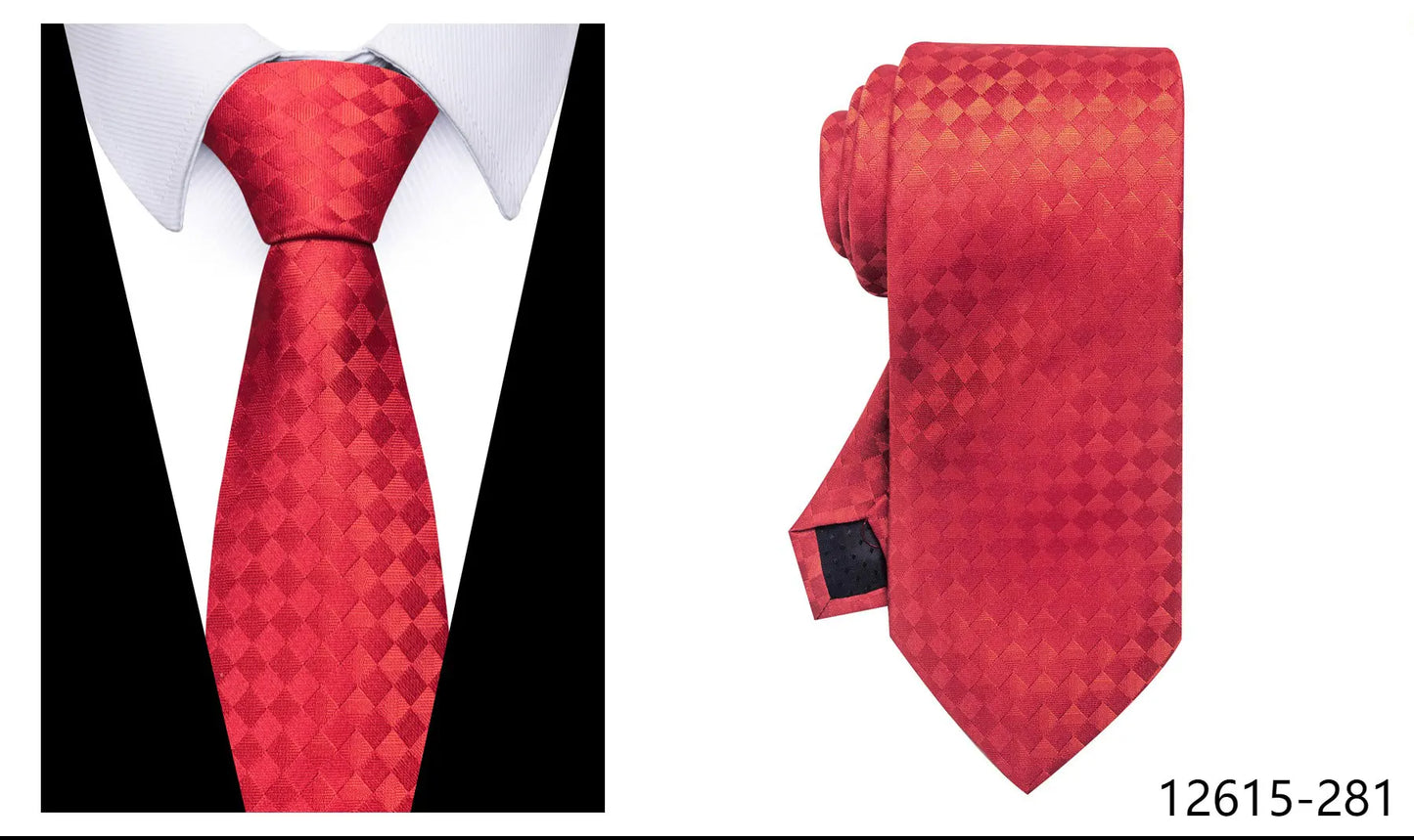 100% Silk Brand Tie Men High Grade Hot sale Woven Silk Gravatas Beige Suit Accessories Men Polka dot  Easter Day Necktie Cravate