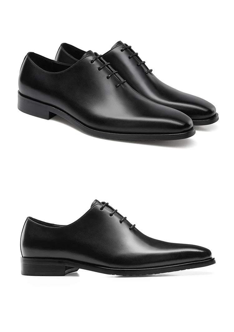 Italian Luxury Genuine Leather Mens Oxfords Dress Shoes Handmade Quality 2024-2025 Retro Elegant Autumn Wedding Social Shoes for Male