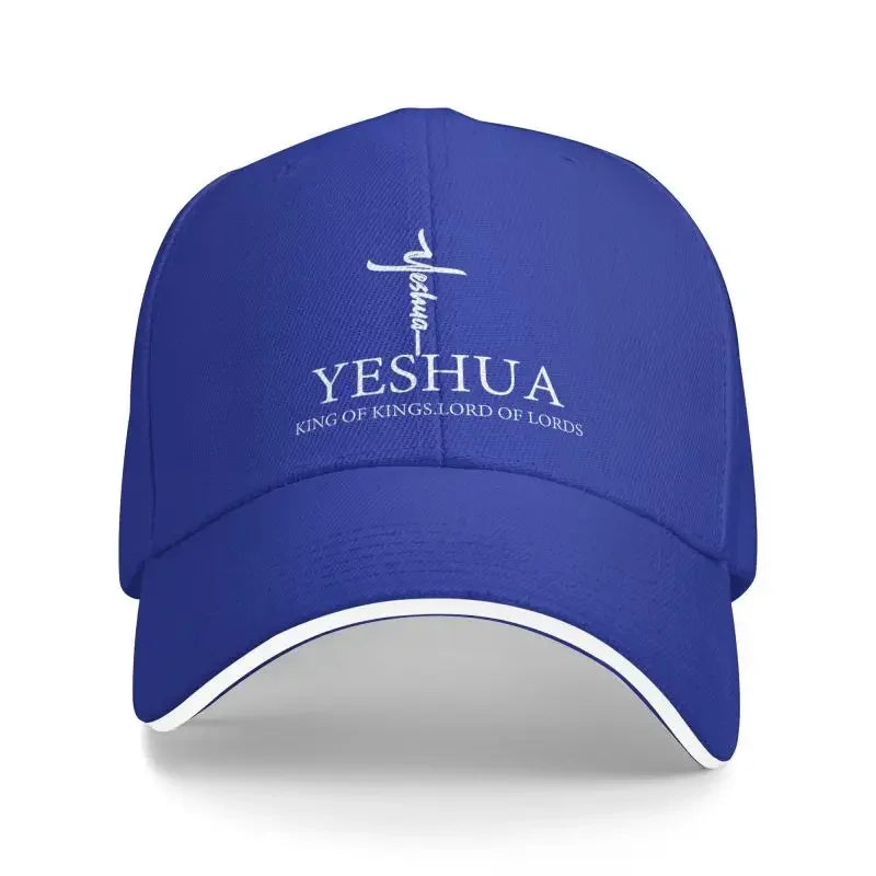 Custom Yeshua Jesus-Christ Baseball Cap Sun Protection Women and Men's Adjustable Holiness Faith Hat Autumn