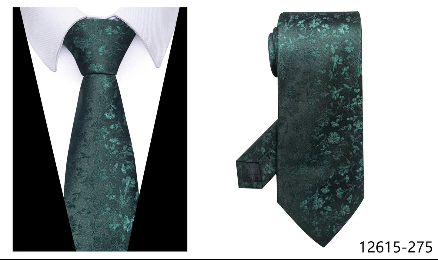 100% Silk Brand Tie Men High Grade Hot sale Woven Silk Gravatas Beige Suit Accessories Men Polka dot  Easter Day Necktie Cravate