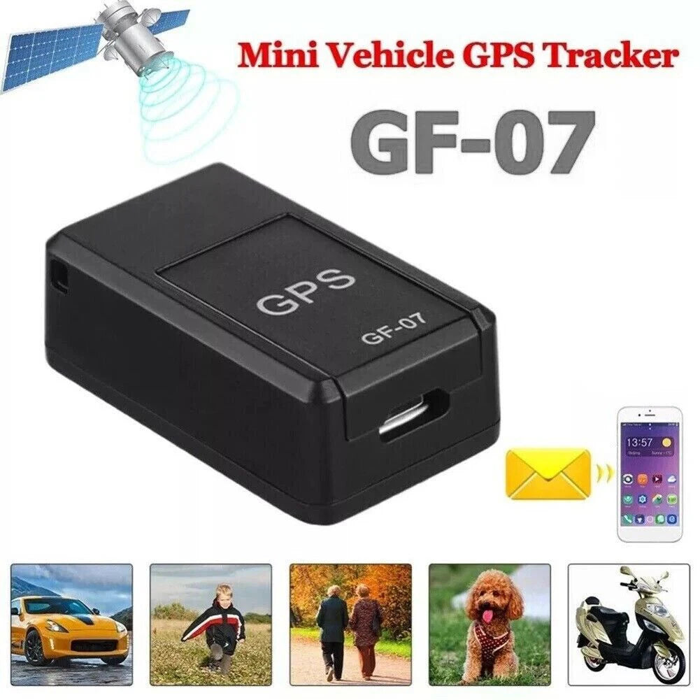 AMAZONY NEW 2024 20-1pc Mini GF 07 GPS Car Tracker Real Time Tracking Anti Theft Anti Lost Locator Strong Magnetic Mount SIM Message Positioner