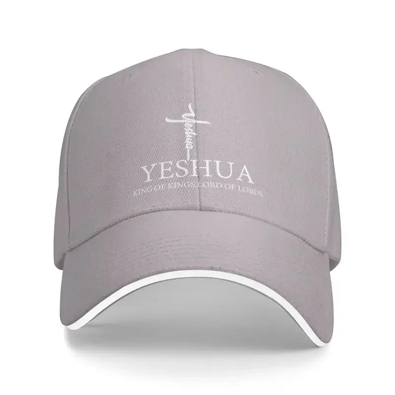 Custom Yeshua Jesus-Christ Baseball Cap Sun Protection Women and Men's Adjustable Holiness Faith Hat Autumn