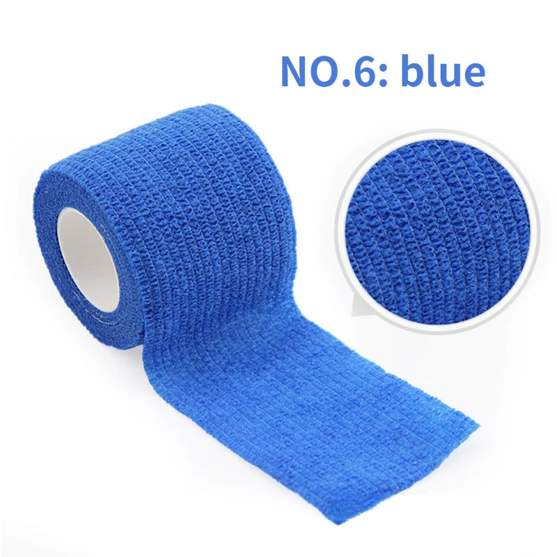 Sports Bandage Elastic Elastoplast Self Adhesive Tape Protect Wrist Palm Finger Arm Shoulder Knee Ankle Pets Leg  Safety