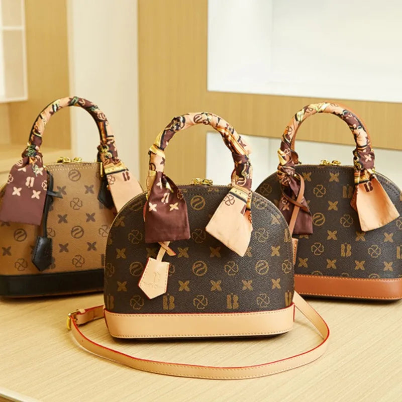 New collections BANI'S CHARM Women's Bag Classic and Fashionable Shell Bag 2024-2025 New Designer High end Skew Straddle Women's Handbag FREE SHIPPING