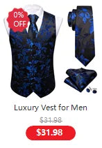 Fashion Mens Ties Set Silk Gray Black Silver White Striped Plaid Solid Paisley Floral Neck Tie Hankderchief Cufflinks Barry·Wang