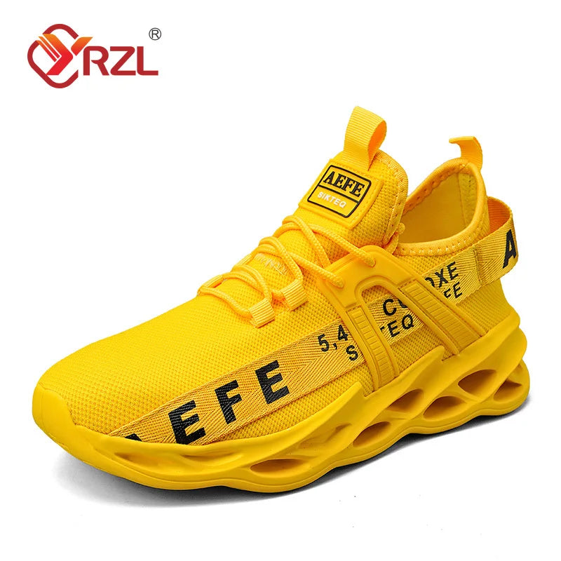 NEW 2025  Mens Sneakers Lightweight Comfortable Mesh Breathable Sneakers Men Green Casual Shoes Thick Sole Running Shoes for Men