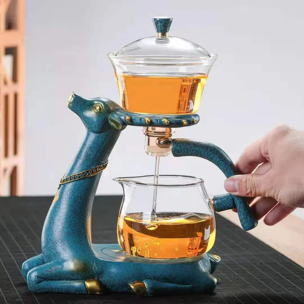 Fully Automatic Glass Kung  Teapot Preferred By Highend   Tea Enthusiasts