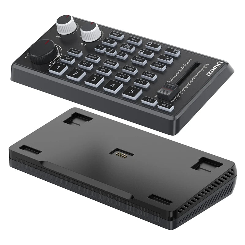 Ulanzi DD02 Live Video Switcher 4 CH HDMI Streaming 4K HD Screen For YUY2 MJPEG Capture Format Live Streaming Tool Video Mixer