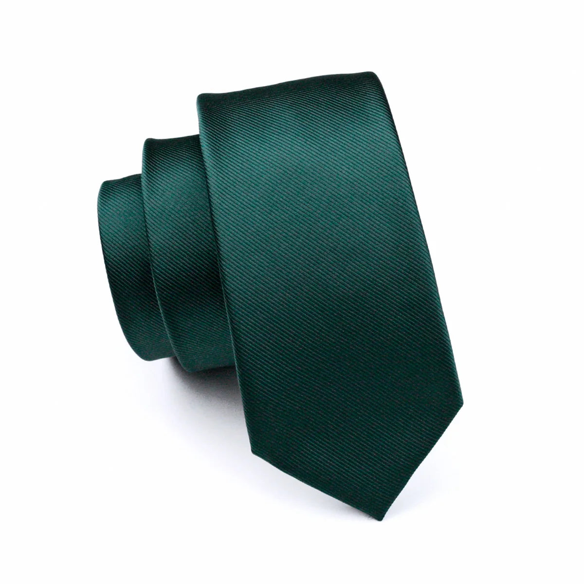 Green Men Tie Wedding Silk Solid Necktie Pocket Square Cufflinks Sets New Suit High Quality Party Business Designer