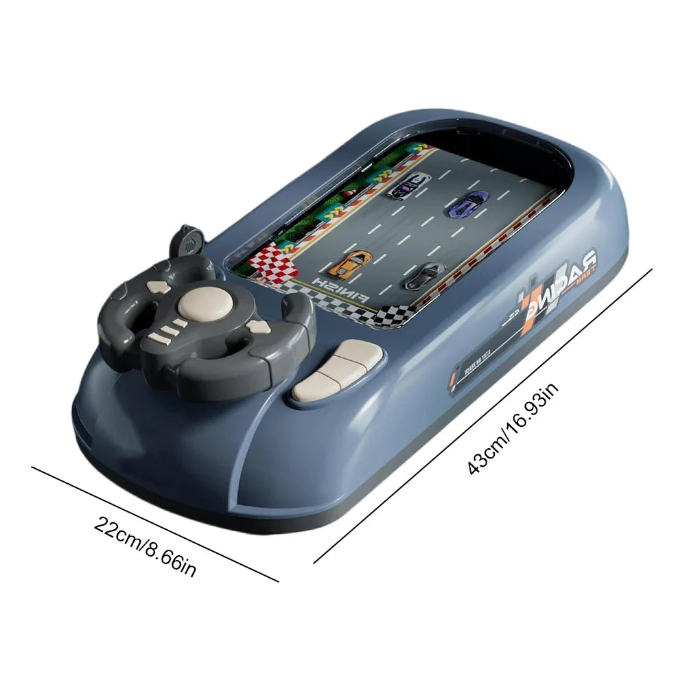 Driving Simulator with Music and Vehicle Sound Effects Interactive Simulation Racing Toy Driving Games for Boys Girls Gifts