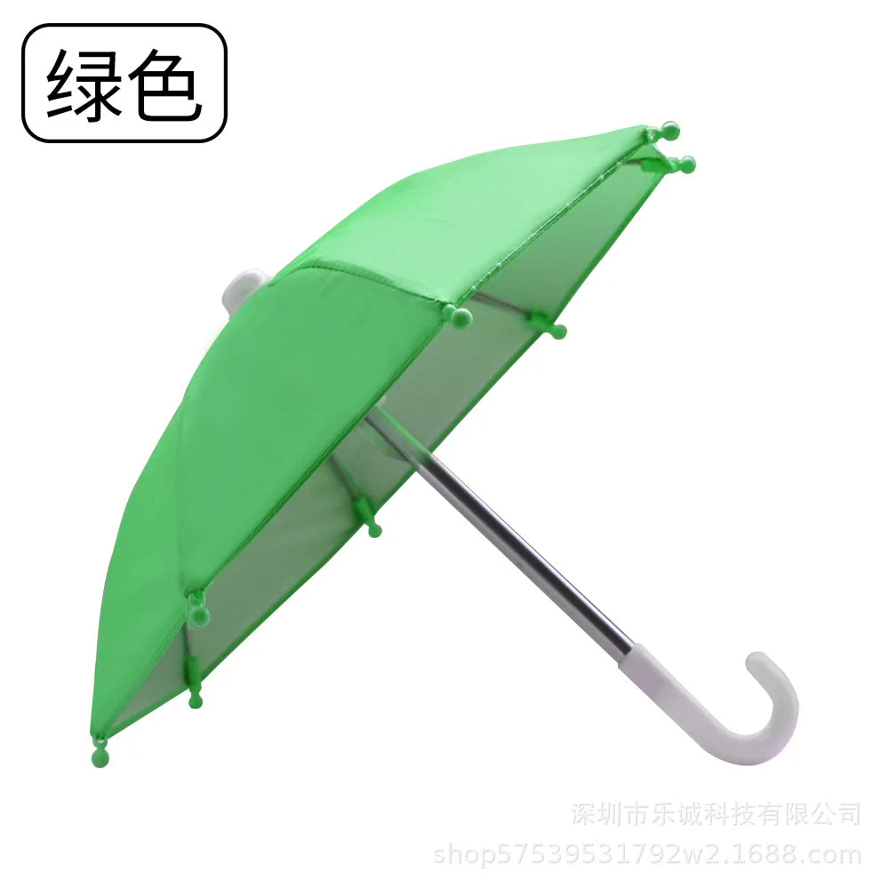 Mini Sunshade Umbrella Cute Craft Firm And Sturdy 1pc Motorcycle Phone Holder 43 G Motorcycle Decoration Ultraviolet Rays Block