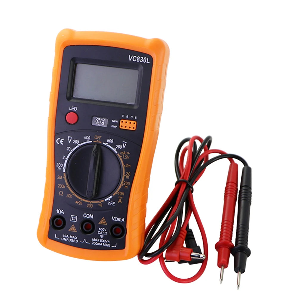 Gray 80W Digital Display Adjustable Temperature Electric Soldering Iron 110V / 220V Solder Welding Tools Bag Multimeter Kit
