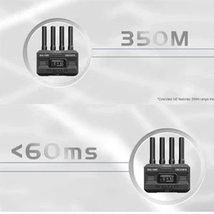 ACCSOON CineView HE Wireless Video Transmission System Transmitter Receiver HDMI 1080p 1200ft to 4 Devices for Live Streaming