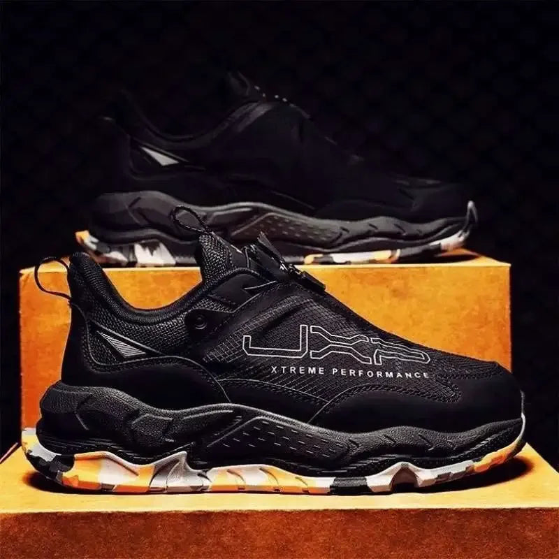 Men's  Shoes Summer New Style 2026 Thick Bottom Shock Absorption Sports Climbing Shoes Casual Wear Resistance Mesh Lining