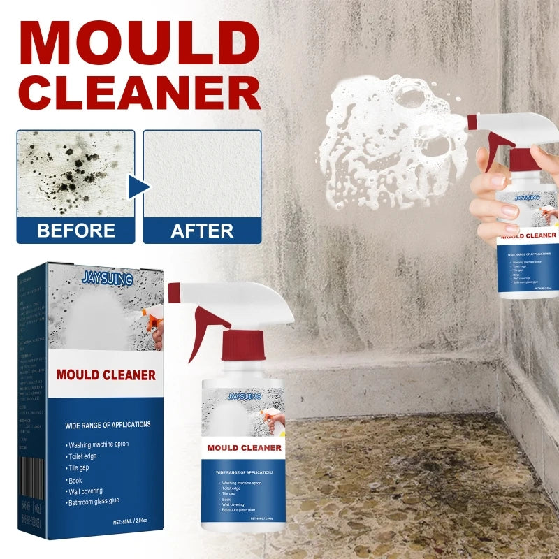 Jaysuing Mold Cleaner Foam Kitchen Mildew Household Cleaner Bathroom Cleaning Spray Washing Machine Wall Moldy Remover