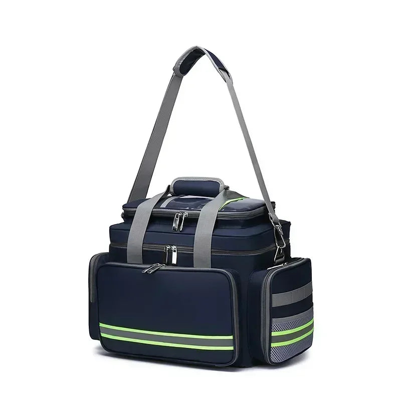 First Aid Medical Bag Outdoor Emergency Rescue Large Capacity Bag Empty Waterproof Reflective Oxford Multi-pocket Travel Bags