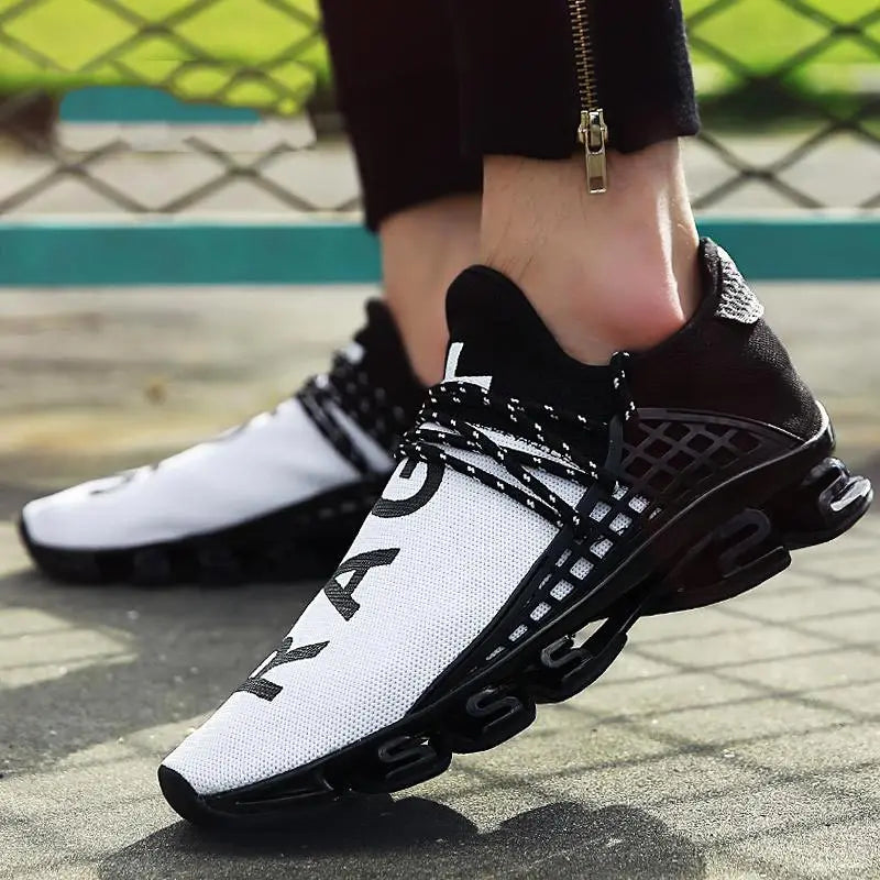 New collections 2025 Oversize Summer Air Cushion Rubber Hard-wearing Men Sneakers Men's Running Shoes Sport Women Sports Shoes for Men Black GMB-0166