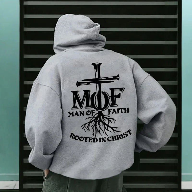 Jesus Christ Print Men Plus Size Hoodie Casual Sport Fashion Outdoor Street  Autumn Winter Sweatshirt Clothing Top 2025 -2026