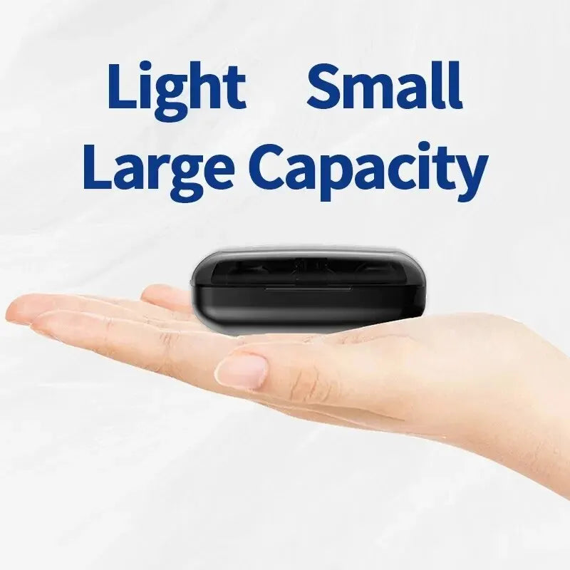 M19 Bluetooth Headset Wireless Tws Gaming Support Noise-cancelling Touch In-ear Mini Emergency Power Bank Headset - FREE LAPTOP STAND IS OFFER