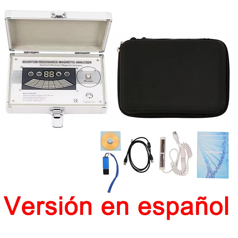 2025 Quantum Magnetic Resonance Analyzer Newest Version Body Fulling Scanner Sub-Health Analyzer Checking Set With 54 Reports
